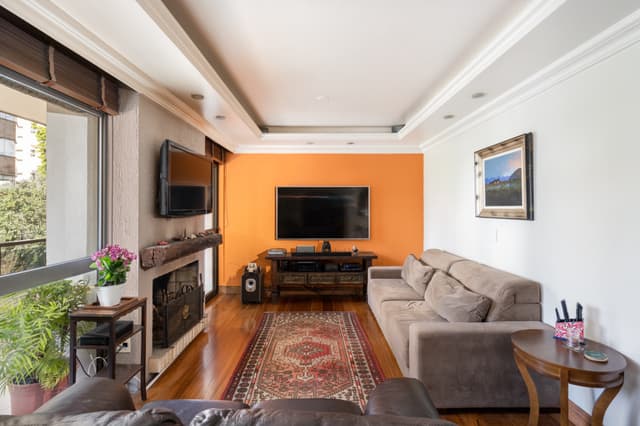 Apartamento com Lareira na Bela Vista