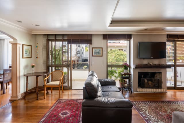 Apartamento com Lareira na Bela Vista